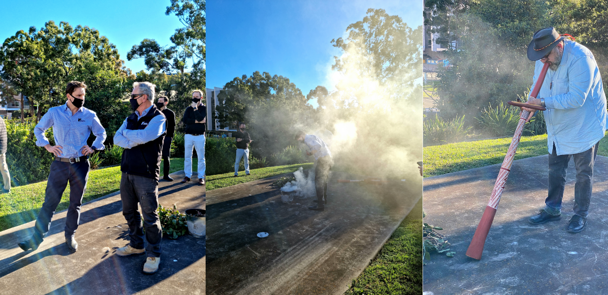 Macquarie Park Exchange Smoking Ceremony