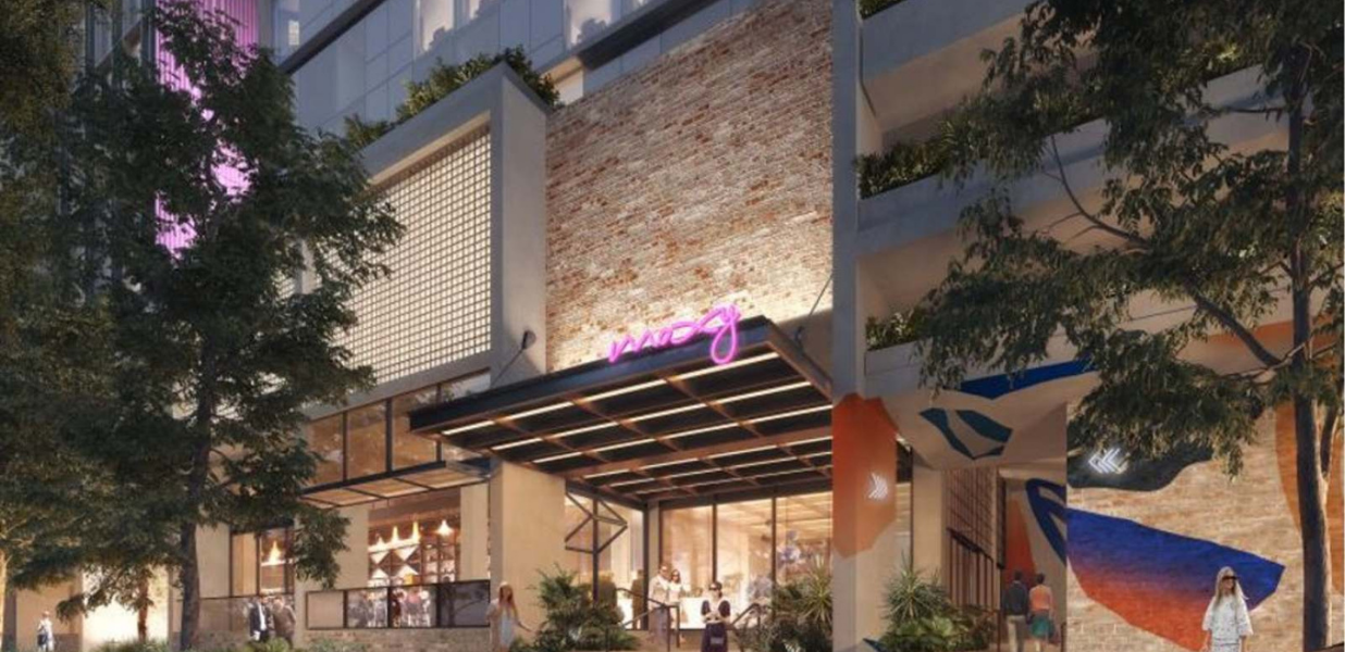 Construction Underway: Moxy Hotel, Sydney Airport