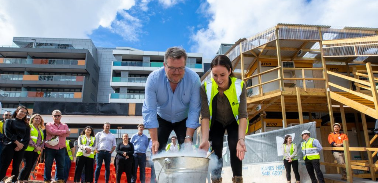 Moxy Sydney Airport Hotel Smoking Ceremony
