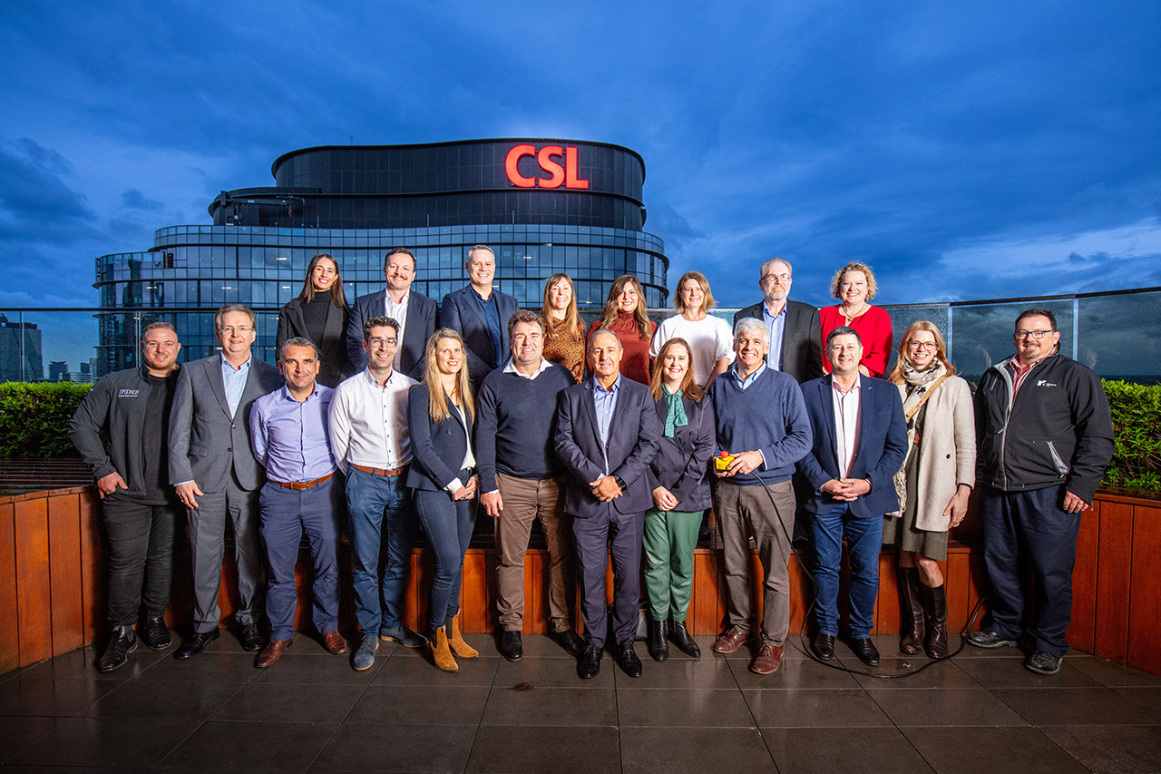 Roberts Co & Monaco Hickey Celebrate Milestone at CSL’s New Global HQ
