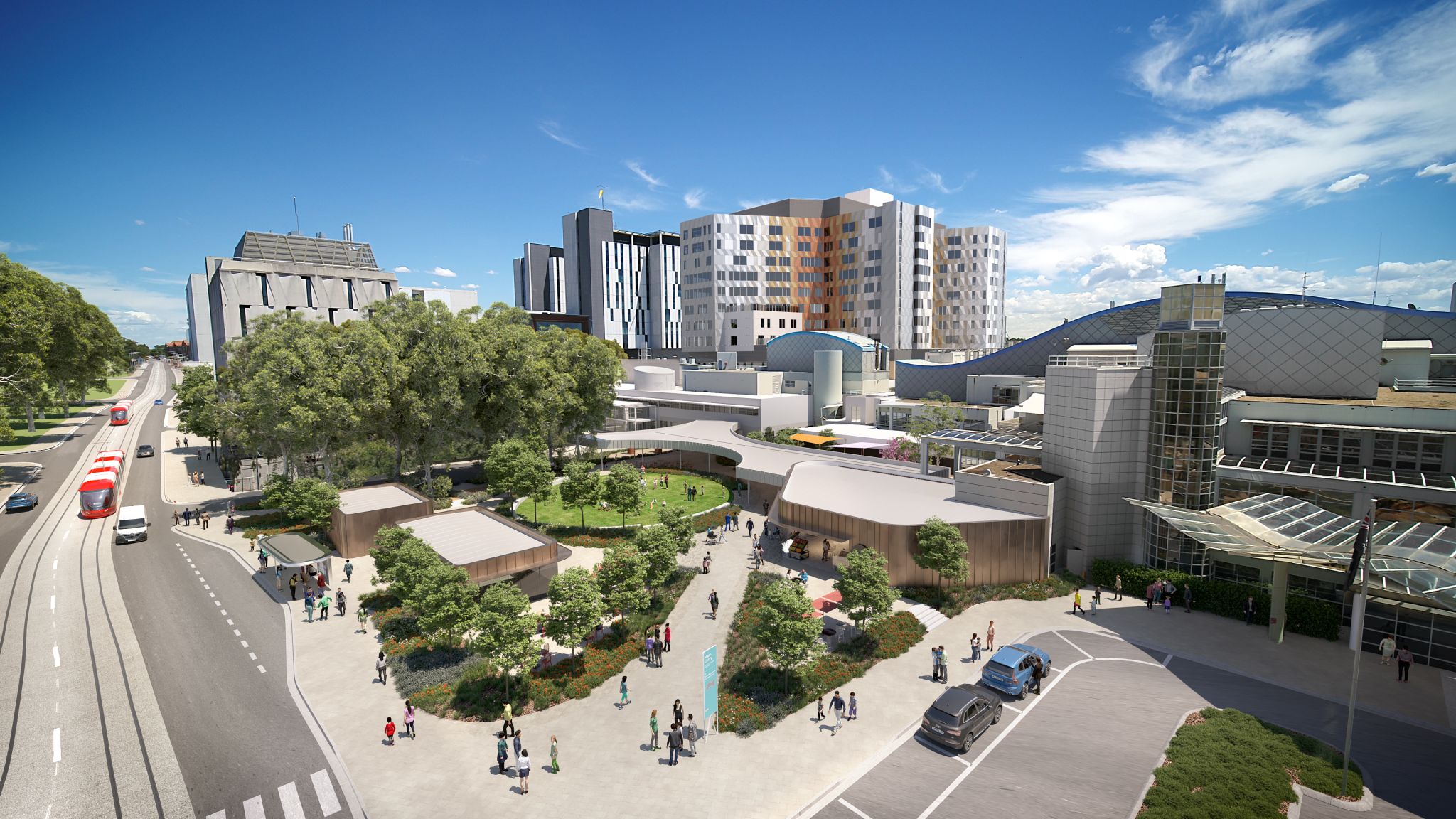 Main Works on New Paediatric Services Building at Westmead Underway