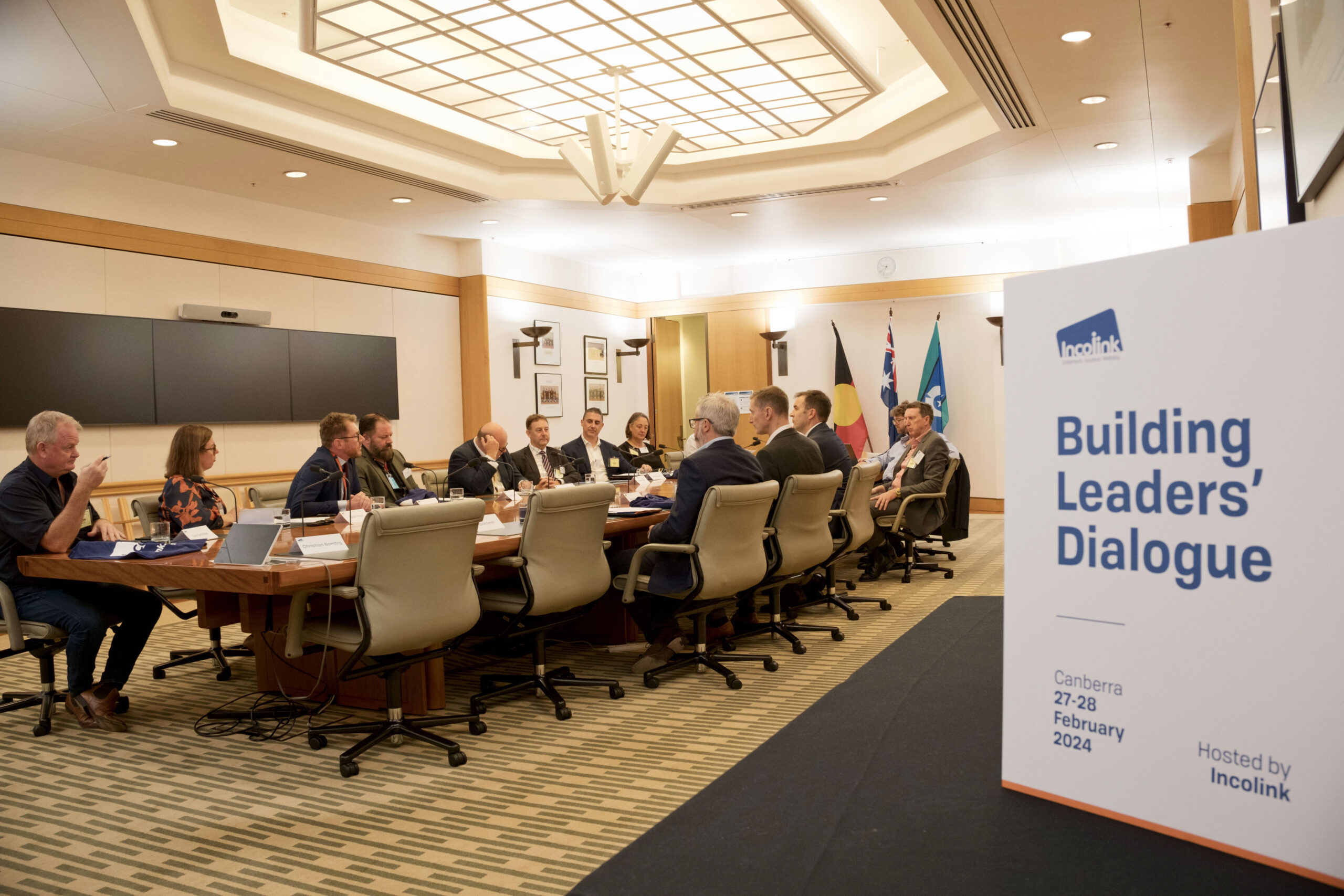 CEO Matt Bourne Joins Industry Leaders at the Building Leaders Delegation at Parliament House
